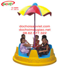 Đu quay mâm 6 chỗ có dù S06V05