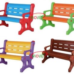 ghế băng dài nhựa mầm non cao cấp S012NM