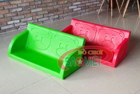 ghế Gấu đôi bằng nhựa cho xích đu trẻ em NL04934