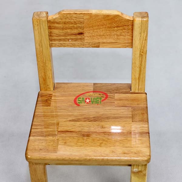 ghế gỗ cho bé mầm non S012VD3
