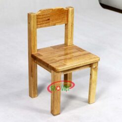 ghế gỗ cho bé mầm non S012VD3