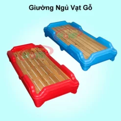 giường ngủ vạt gỗ khung nhựa cao cấp S11N01