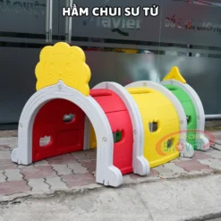 hầm chui Sư Tử cho bé mầm non S07NA13