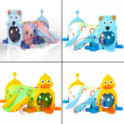 Hầm chui con Hổ con Vịt có cầu trượt S07NA09