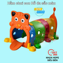 hầm chui con Hổ đa sắc màu mầm non S07NA10