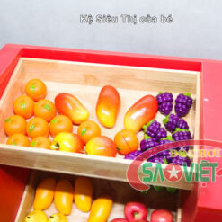 Kệ siêu thị chơi hướng nghiệp cho bé S014VC1