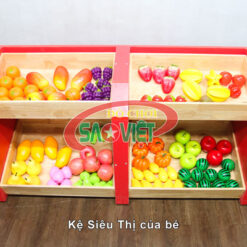 Kệ siêu thị chơi hướng nghiệp cho bé S014VC1