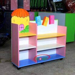 kệ thư viện mẫu giáo