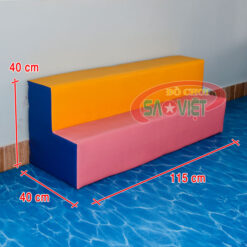 kích thước bậc thang 2 bước cho nhà banh nhà liên hoàn NL0500