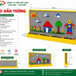 kích thước vách lego gắn tường S26V2B