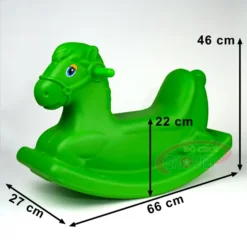 kích thước bập bênh Ngựa cho bé mầm non bằng nhựa S04NA01C