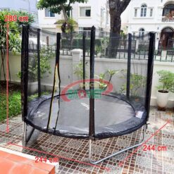 kích thước bạt nhún lò xo mini trampoline loại tròn S16N17A