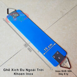 kích thước ghế xích đu ngoài trời có khoen bằng inox NL04935