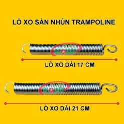 kích thước lò xo sàn nhún trampoline NL09A0