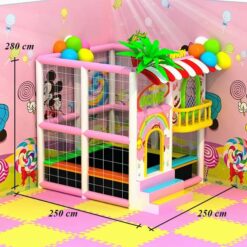 kích thước nhà nhún lò xo mini cho bé S16N01A