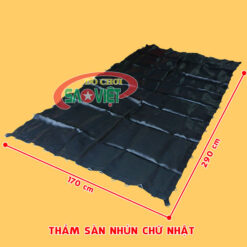 kích thước tấm bạt nhún lò xo trampoline chữ nhật NL09A