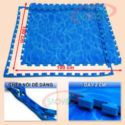 kích thước thảm xốp lót sàn EVA 3D Đại Dương cho bé ở VNVC S015NB3