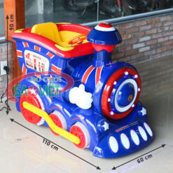 kích thước thú nhún điện Tàu Hỏa Thomas bỏ xu S14EN04