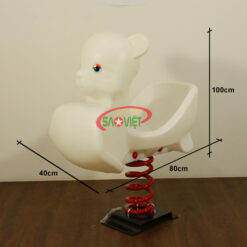 kích thước thú nhún lò xo cho bé Gấu Trúc S12N29