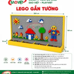 kích thước bảng lego gắn tường S26V2B