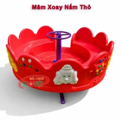 mâm xoay Nấm Thỏ cho bé S06N10B