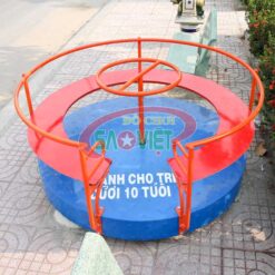 mâm xoay băng ghế công viên cho trẻ em S06V21