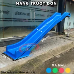 máng trượt đơn bằng nhựa composite cho khu vui chơi NL4A15B