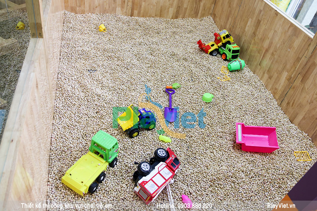 mô hình thiết kế khu vui chơi trẻ em trong nhà Meo Meo S19001