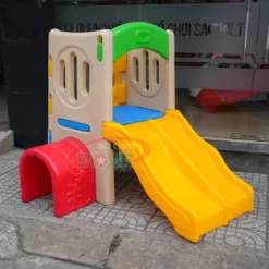 nhà chơi cầu trượt hầm chui cho bé S03NM029