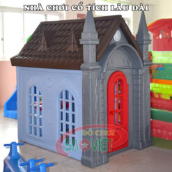 nhà chơi cổ tích lâu đài cho bé S10N19