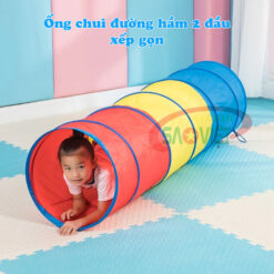 Ống chui đường hầm cho bé tập bò S07V02