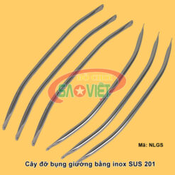 phụ kiện cây dỡ bụng giường ngủ mầm non bằng inox 201 NLGS