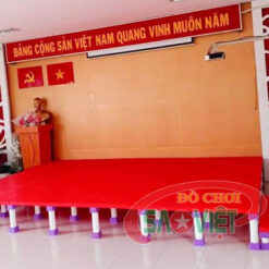 sàn bục sân khấu lắp ghép cho mầm non bằng nhựa S015NE