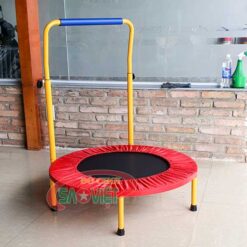thảm nhún trampoline lò xo mini cho bé có tay vịn S23NA11