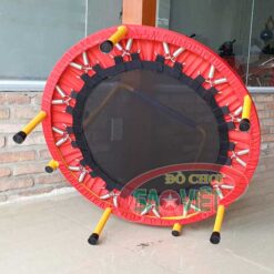 thảm nhún trampoline lò xo mini cho bé có tay vịn S23NA11