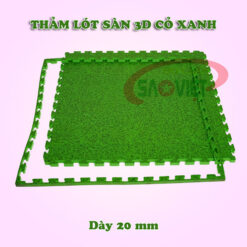 thảm xốp lót sàn EVA 3D Cỏ Xanh cho bé ở VNVC S015NB4
