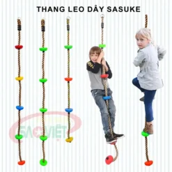 thang dây leo đĩa cho bé chơi Sasuke NL0CA4