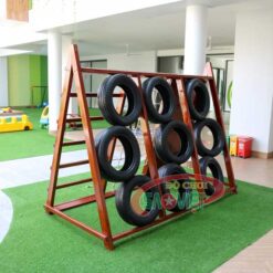thang leo núi đa năng chữ A cho bé bằng gỗ S11VA001