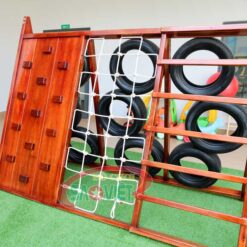 thang leo núi đa năng chữ A cho bé bằng gỗ S11VA001