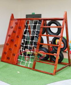 thang leo núi đa năng chữ A cho bé bằng gỗ S11VA001