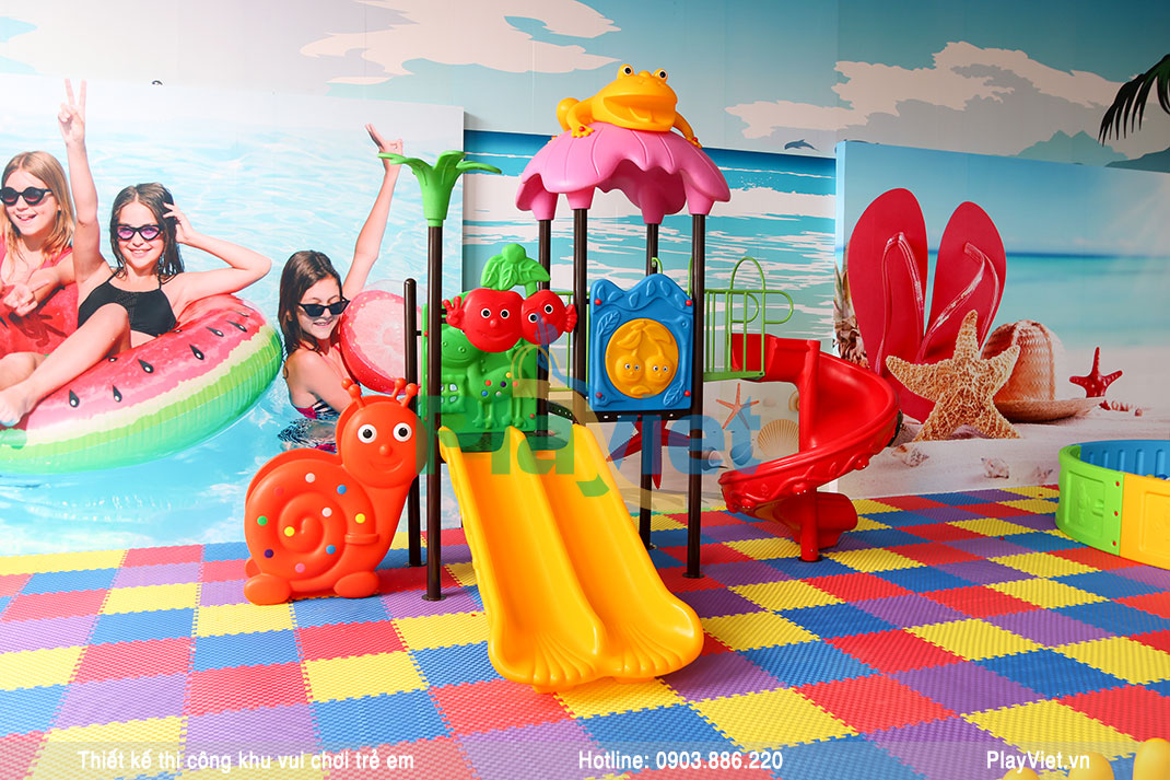 Thiết kế khu vui chơi trẻ em 80m2 trong nhà miễn phí – Aria Vũng Tàu S19003