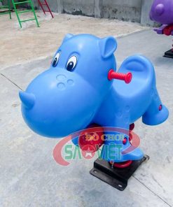 thú nhún cho bé mầm non con Tê Giác S12N42
