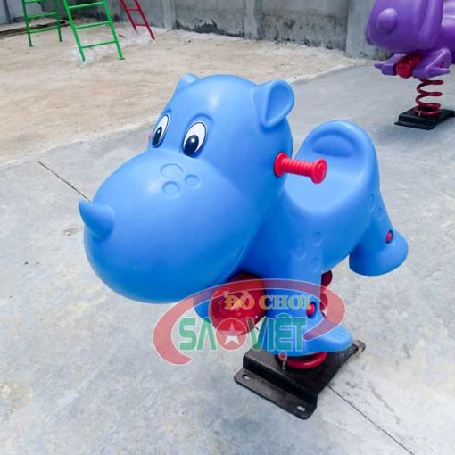 thú nhún cho bé mầm non con Tê Giác S12N42