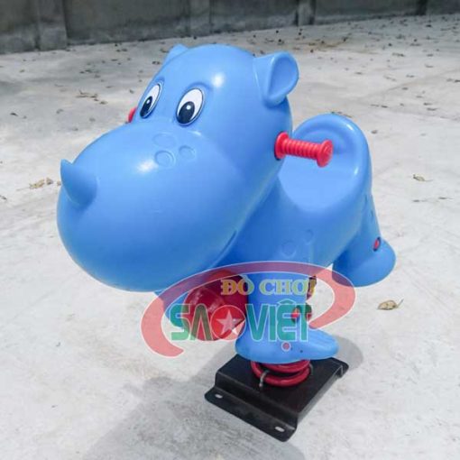 thú nhún cho bé mầm non con Tê Giác S12N42