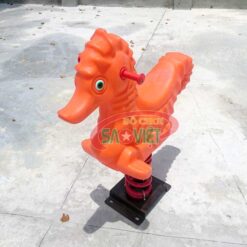 thú nhún lò xo công viên con Cá Ngựa S12N33