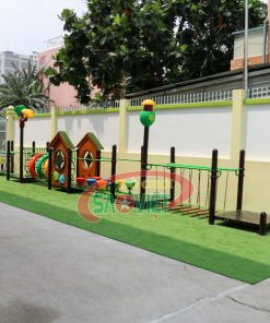 trò chơi vận động liên hoàn ngoài trời cho trẻ em mầm non S28N009