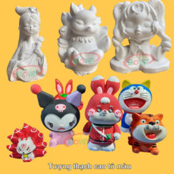 Tượng thạch cao cho bé chơi tô màu S31TT3