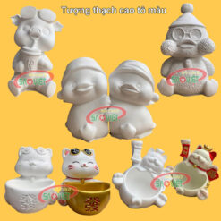 Tượng thạch cao cho bé chơi tô màu S31TT3