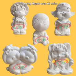 Tượng thạch cao cho bé chơi tô màu S31TT3