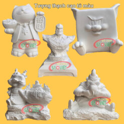 Tượng thạch cao cho bé chơi tô màu S31TT3